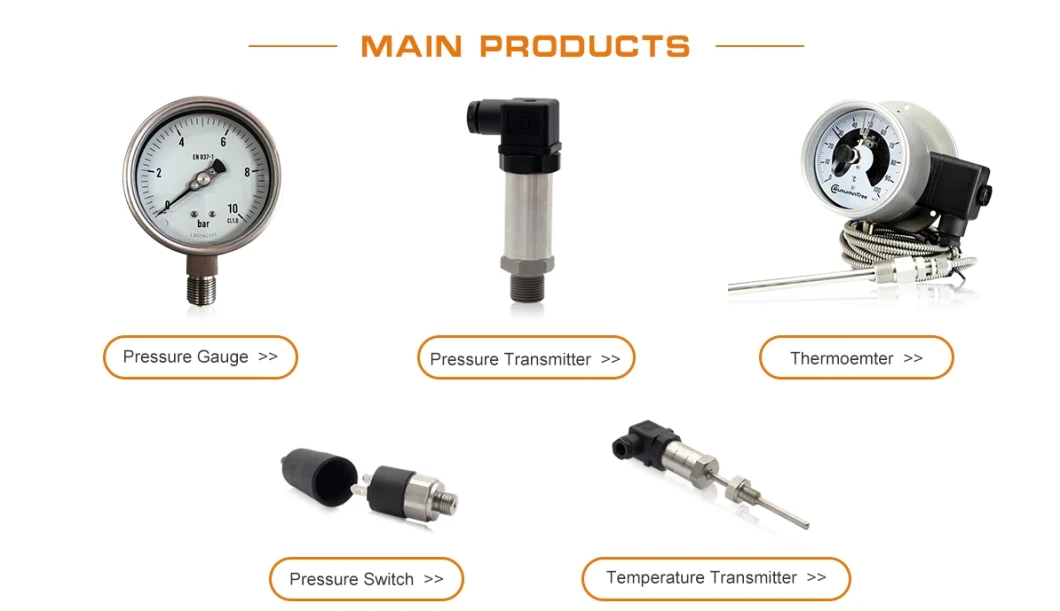 Manometer Liquid Filled Pressure Gauge